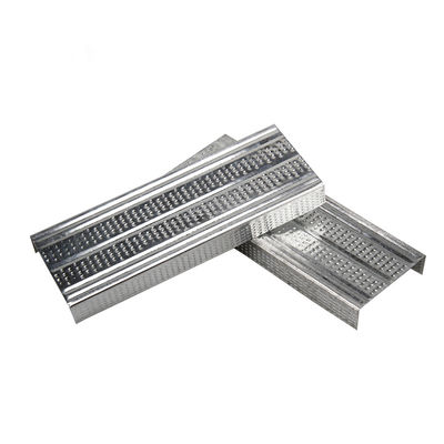 अच्छा मूल्य विभाजन की दीवार के लिए 75 मिमी चौड़ाई वाला हल्का स्टील ड्राईवॉल फुरिंग चैनल ऑनलाइन