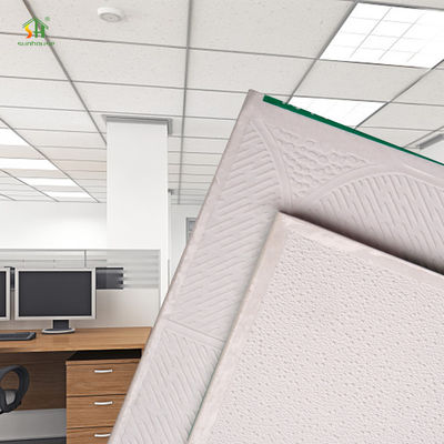 अच्छा मूल्य आधुनिक शैली पीवीसी जिप्सम छत टाइलें आयत आकार स्क्वायर एज ऑनलाइन