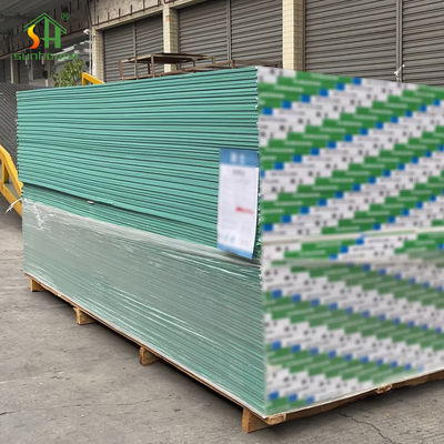 अच्छा मूल्य नमी प्रतिरोधी 9 मिमी जिप्सम प्लास्टर बोर्ड नियमित सूखी दीवार विभाजन गैर ज्वलनशील ऑनलाइन