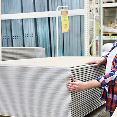 अच्छा मूल्य भवन नवीनीकरण जिप्सम छत बोर्ड 1220X2440Mm बाहरी दुरुपयोग प्रतिरोध सूखी दीवार जिप्सम बोर्ड ऑनलाइन