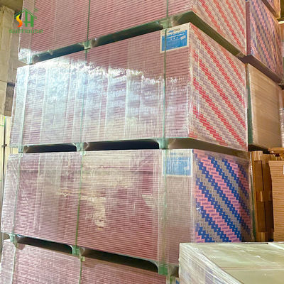 अच्छा मूल्य अनुकूलित 9 एमएम/12 एमएम/15 एमएम अग्निरोधक जिप्सम वॉल बोर्ड गैर-ज्वलनशील जिप्सम कोर प्लास्टरबोर्ड ऑनलाइन