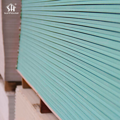 अच्छा मूल्य प्रत्यक्ष बिक्री सनहाउस 4X8Ft स्टैंडर्ड वाटर रेसिस्टेंट जिप्सम बोर्ड बाहरी सजावट के लिए आउटडोर अनुप्रयोग के लिए प्लास्टर से बना ऑनलाइन