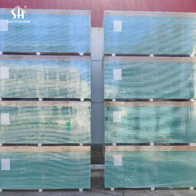 अच्छा मूल्य जल प्रतिरोधी प्लास्टरबोर्ड थोक व्यापारी 1220×2440 मिमी 9.5 मिमी छतों के लिए हल्के वजन वाले नमी प्रतिरोधी जिप्सम बोर्ड आंतरिक दीवारें ऑनलाइन